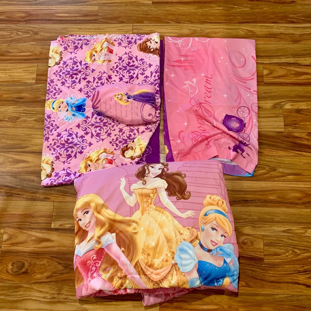 Disney Princess Twin Bedding Set